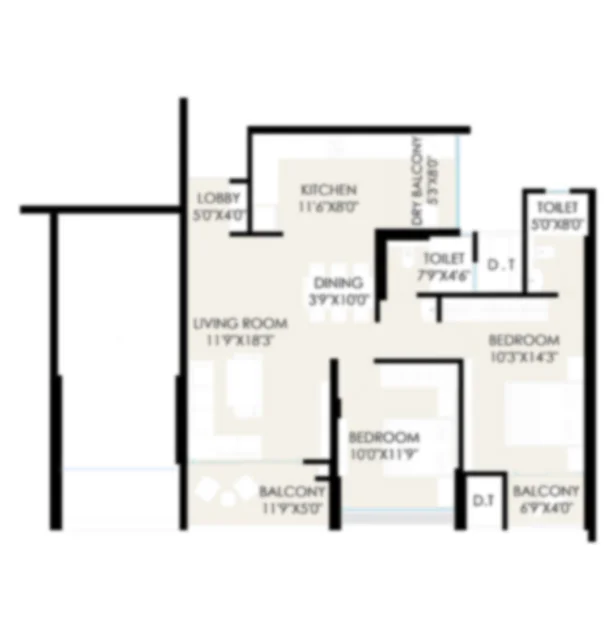 Saniket The Rising 2 BHK